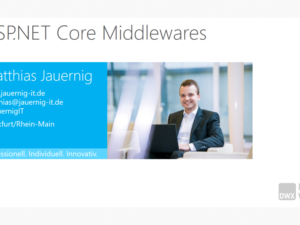 DWX 2017 Session: ASP.NET Core Middlewares